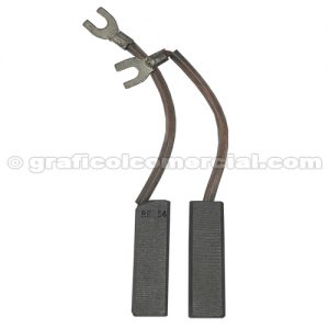 ESCOBILLAS EN CARBON 12 x 12 x 38 mm JUEGO X 2